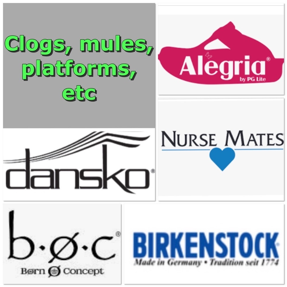 Clogs & mules shoes separator listing